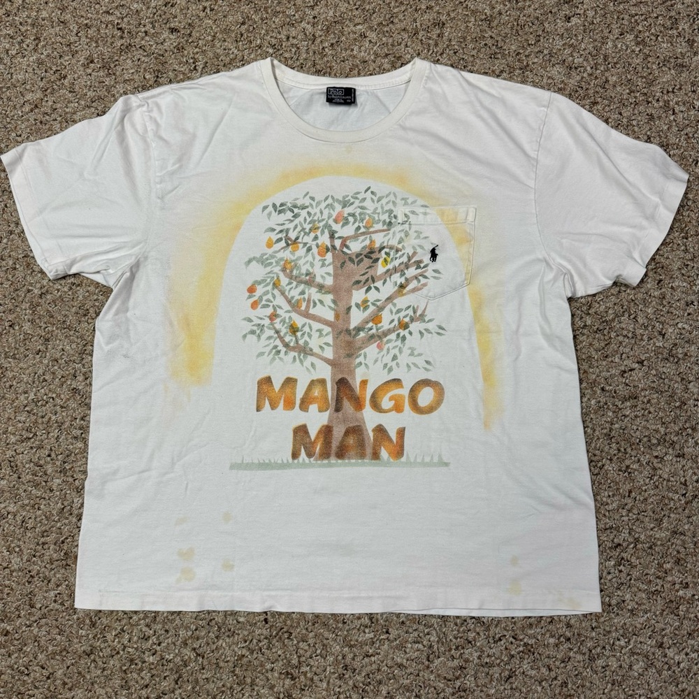 Polo Ralph Lauren “Mango Man” tee sz XL california florida southern style tree